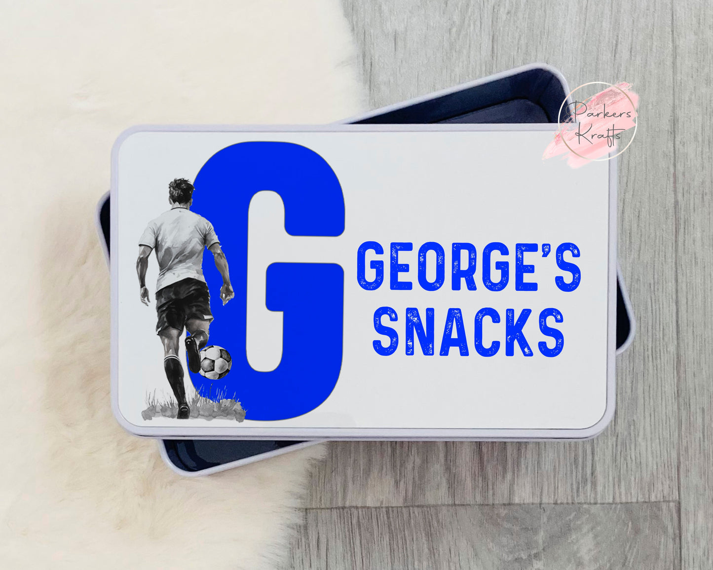 Personalised Football Tins