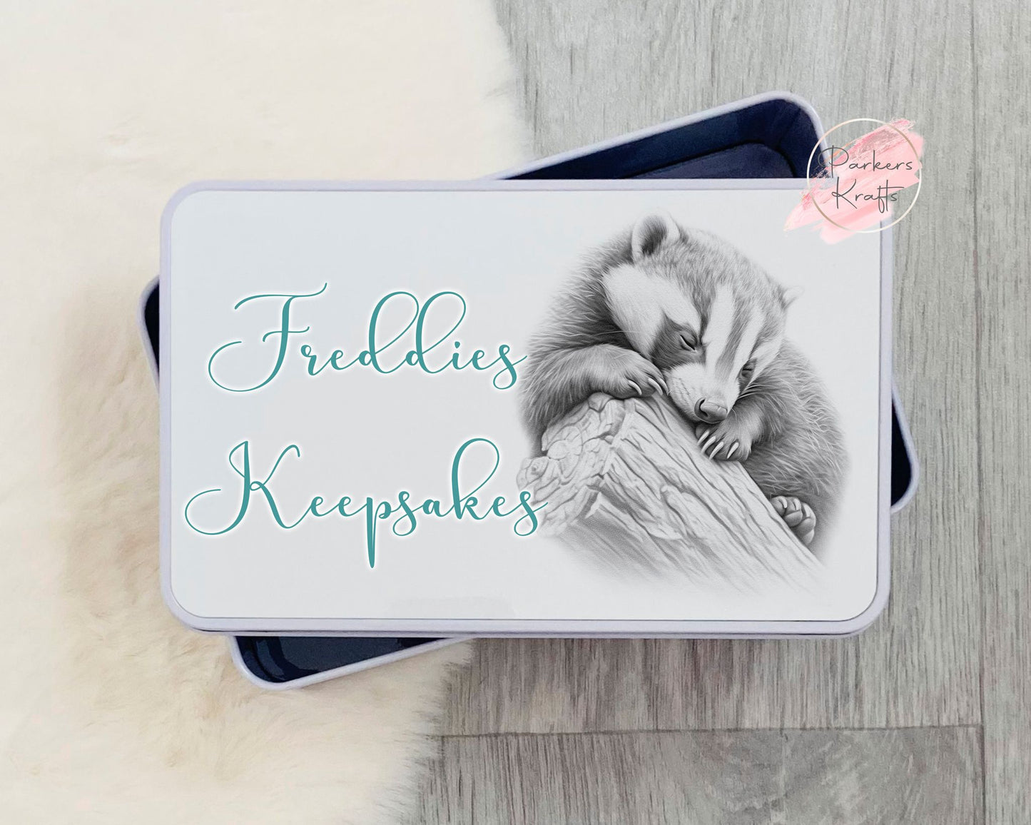 Personalised Animal Tins