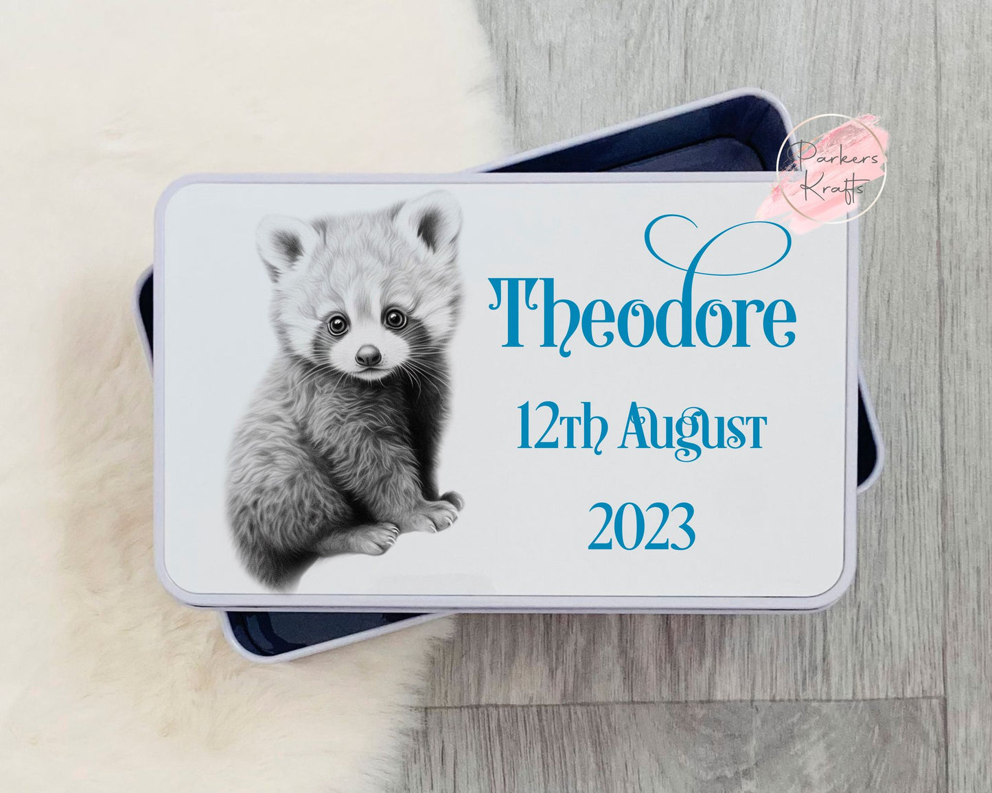 Personalised Animal Tins