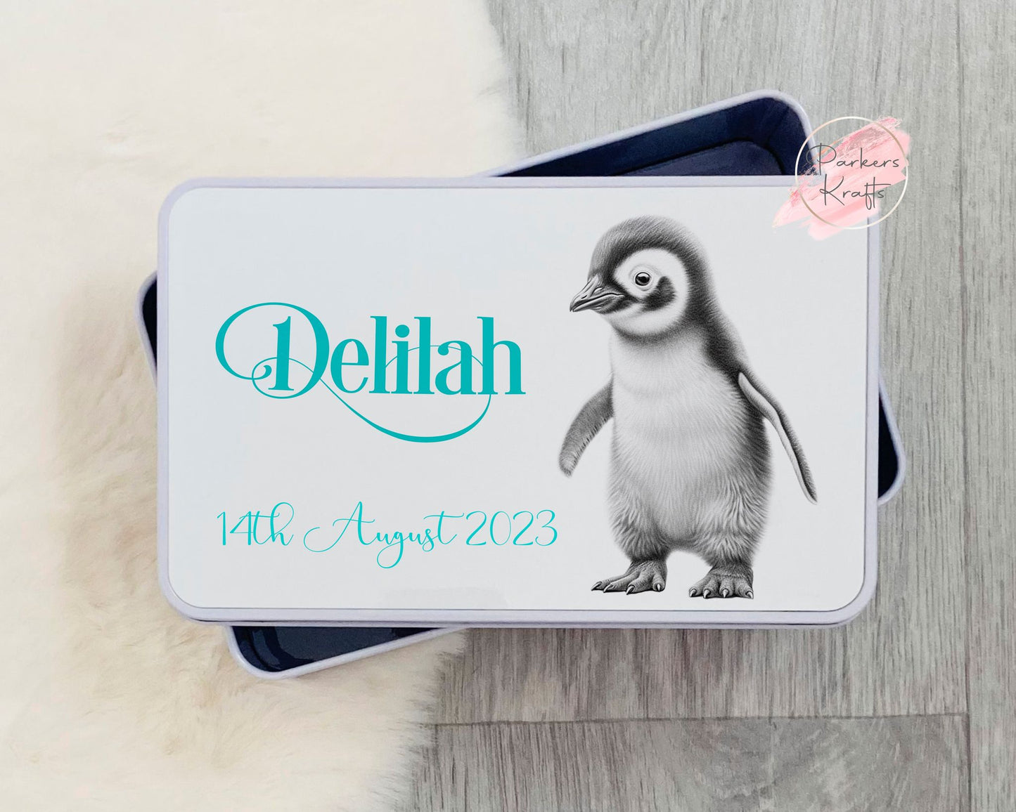 Personalised Animal Tins