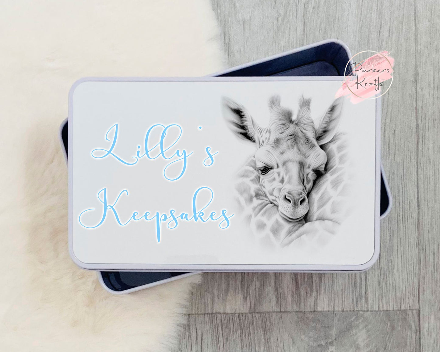 Personalised Animal Tins