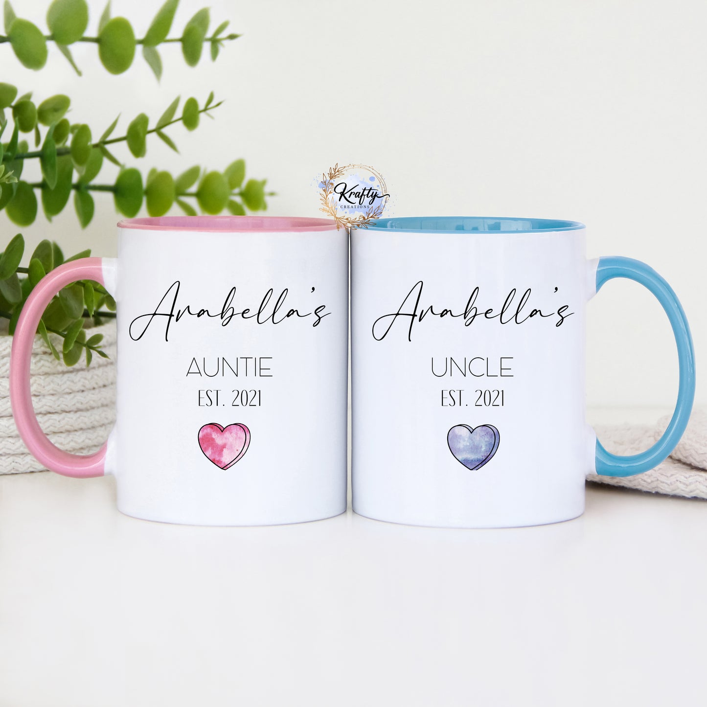 Nanny, Godfather, Auntie Mugs