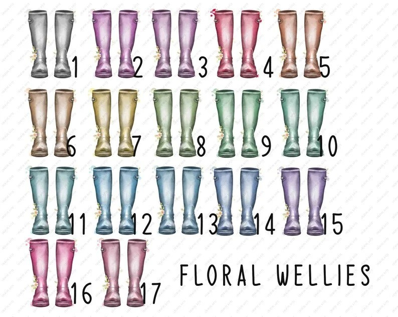 Personalised Photo Led Frame - Wellies