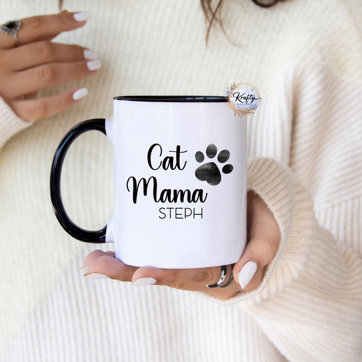 Paw Print Mugs