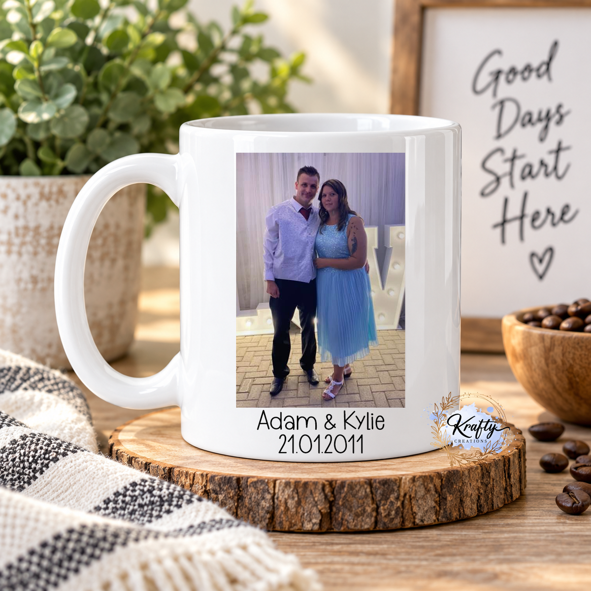 Custom Photo Mugs