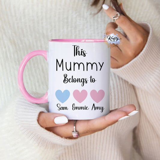 Belongs to Mug - Hearts