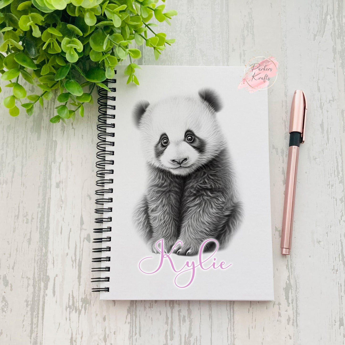Personalised Animal Note Books