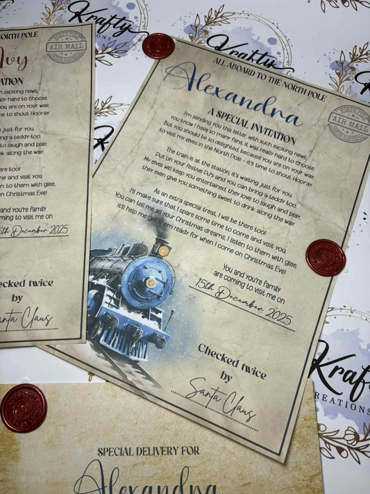 Polar Express Invites