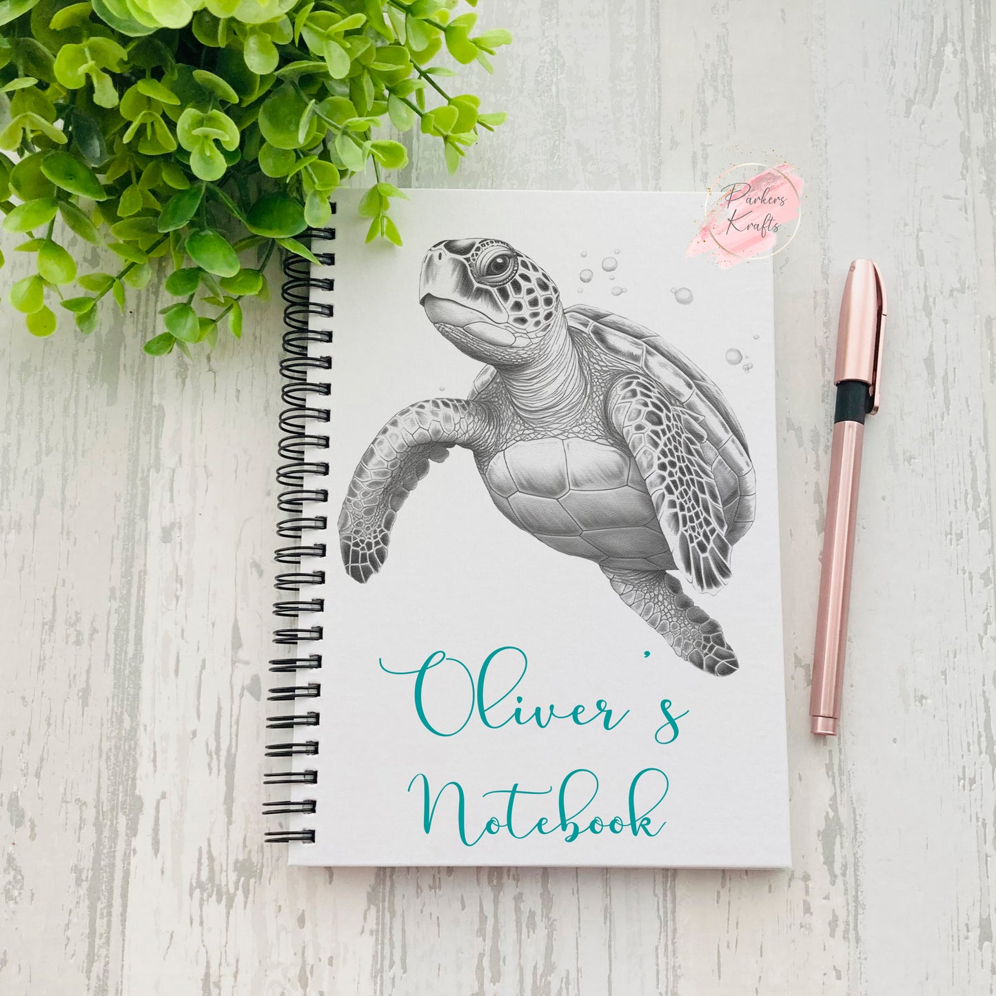 Personalised Animal Note Books