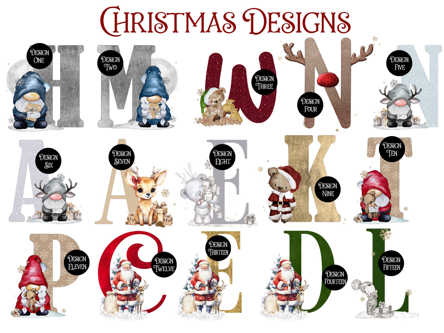 Christmas Pyjamas - Lots Designs