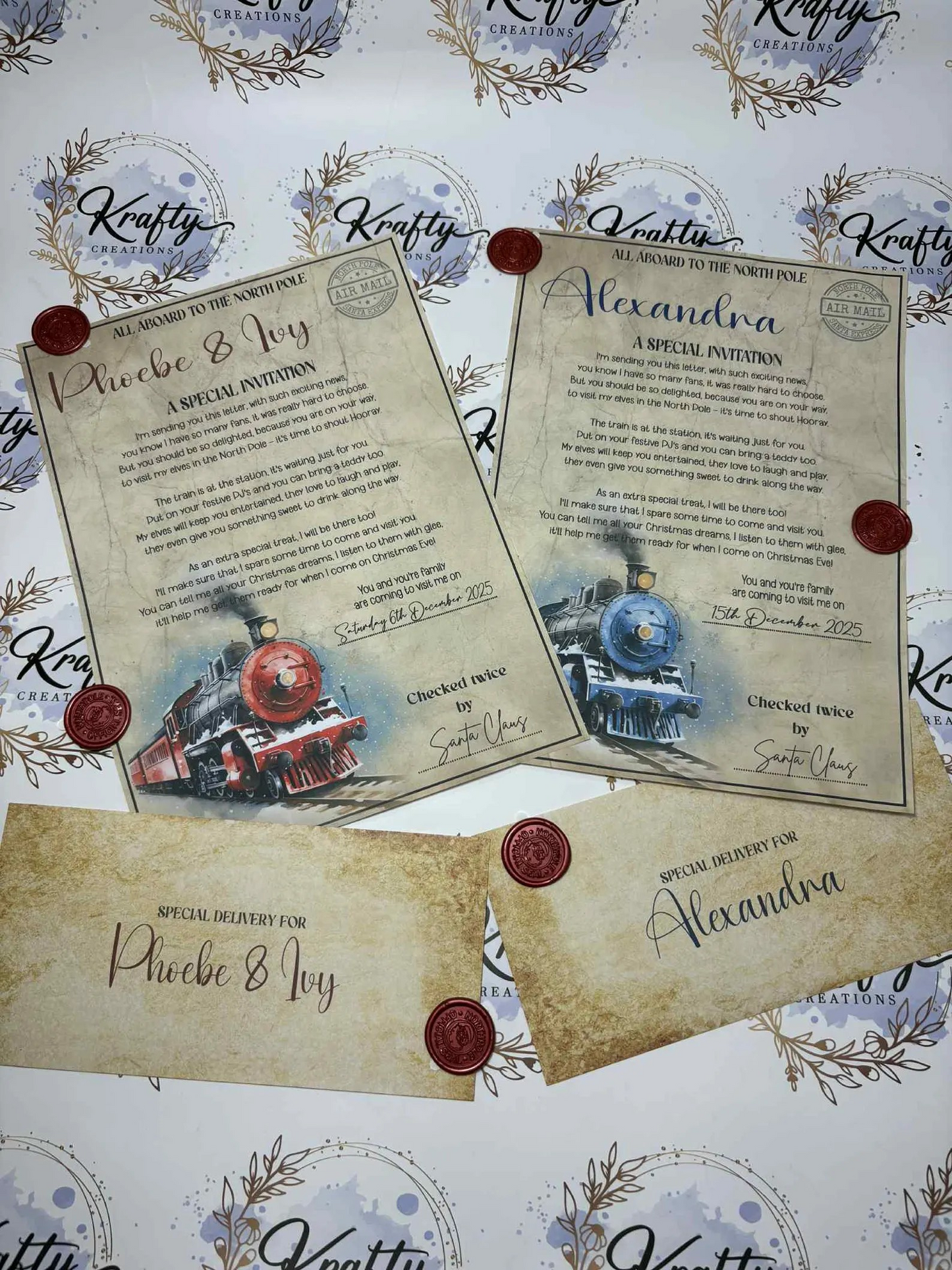 Polar Express Invites