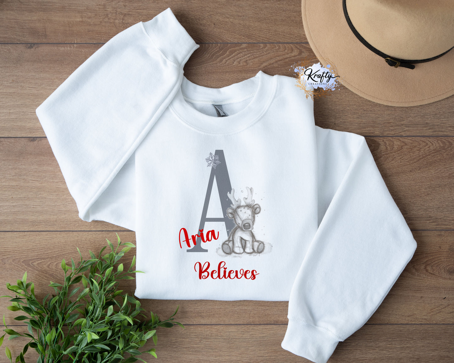 Christmas Sweatshirts - Alphabets - Lots Designs