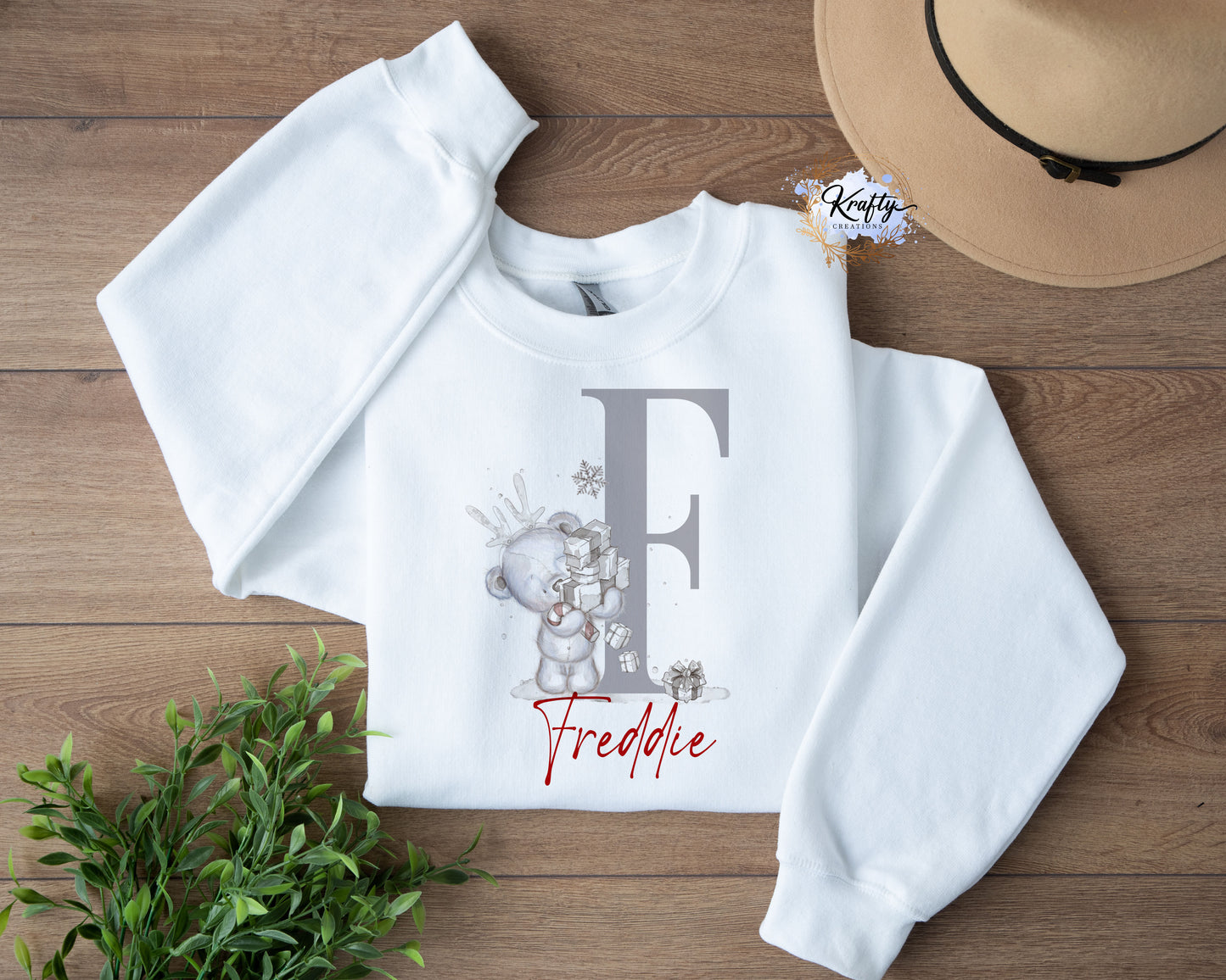 Christmas Sweatshirts - Alphabets - Lots Designs