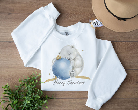 Christmas Sweatshirts - Polar Bears
