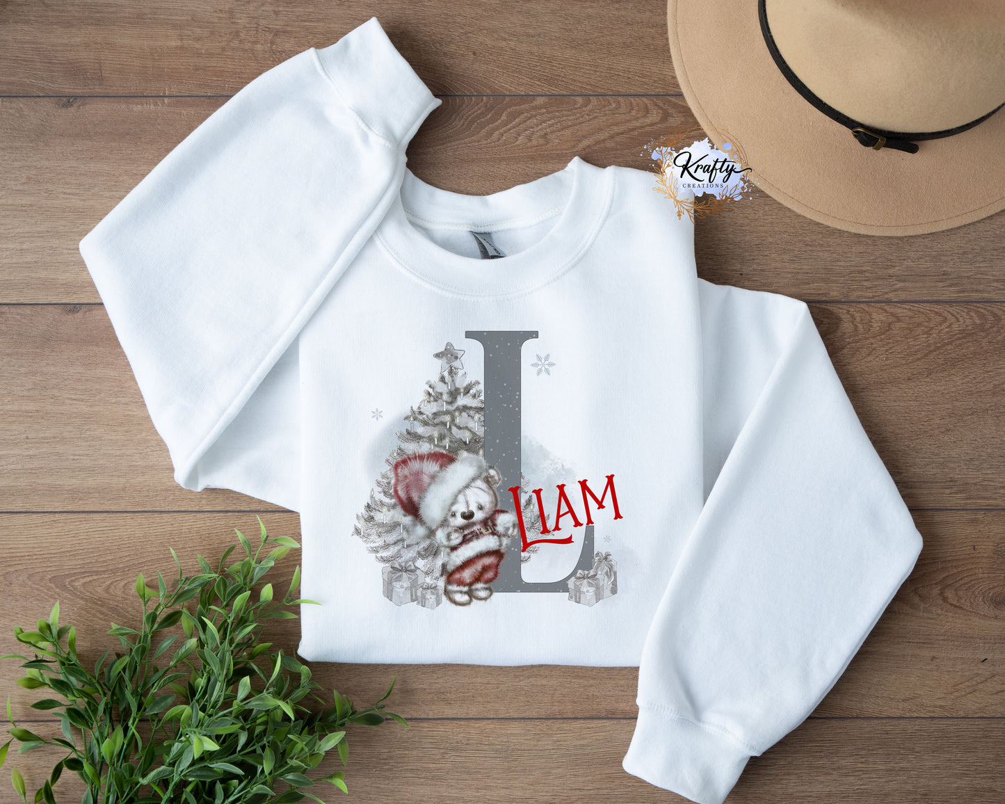 Christmas Sweatshirts - Alphabets - Lots Designs