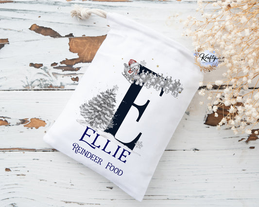 Personalised Reindeer Food Bags