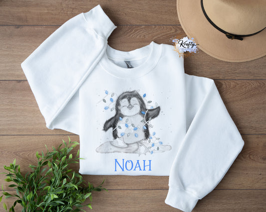 Christmas Sweatshirts - Penguins