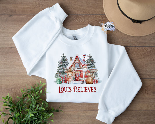 Christmas Sweatshirts - Santa