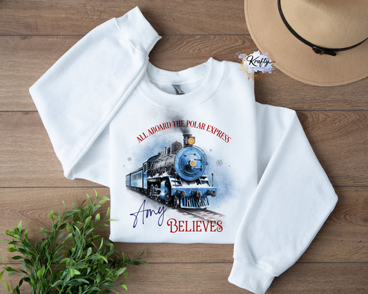 Christmas Sweatshirts - Express Trains