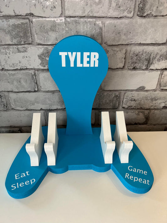 Personalised Gaming Console Stands - Double