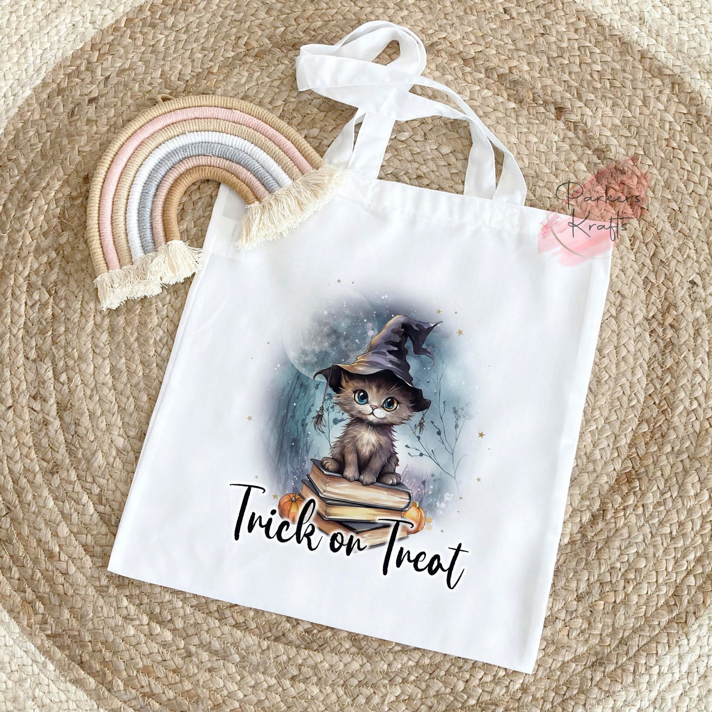 Personalised Halloween Tote Bags