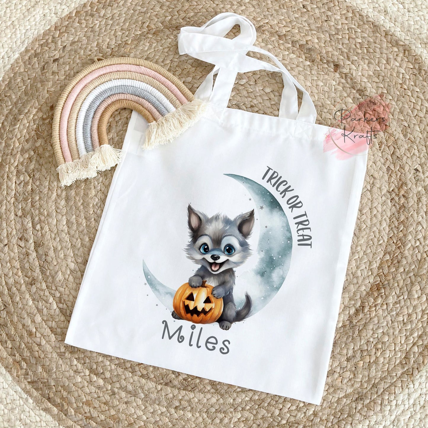 Personalised Halloween Tote Bags