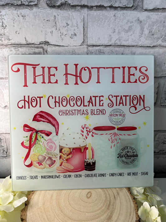 Hot Chocolate Station - Chopping Board