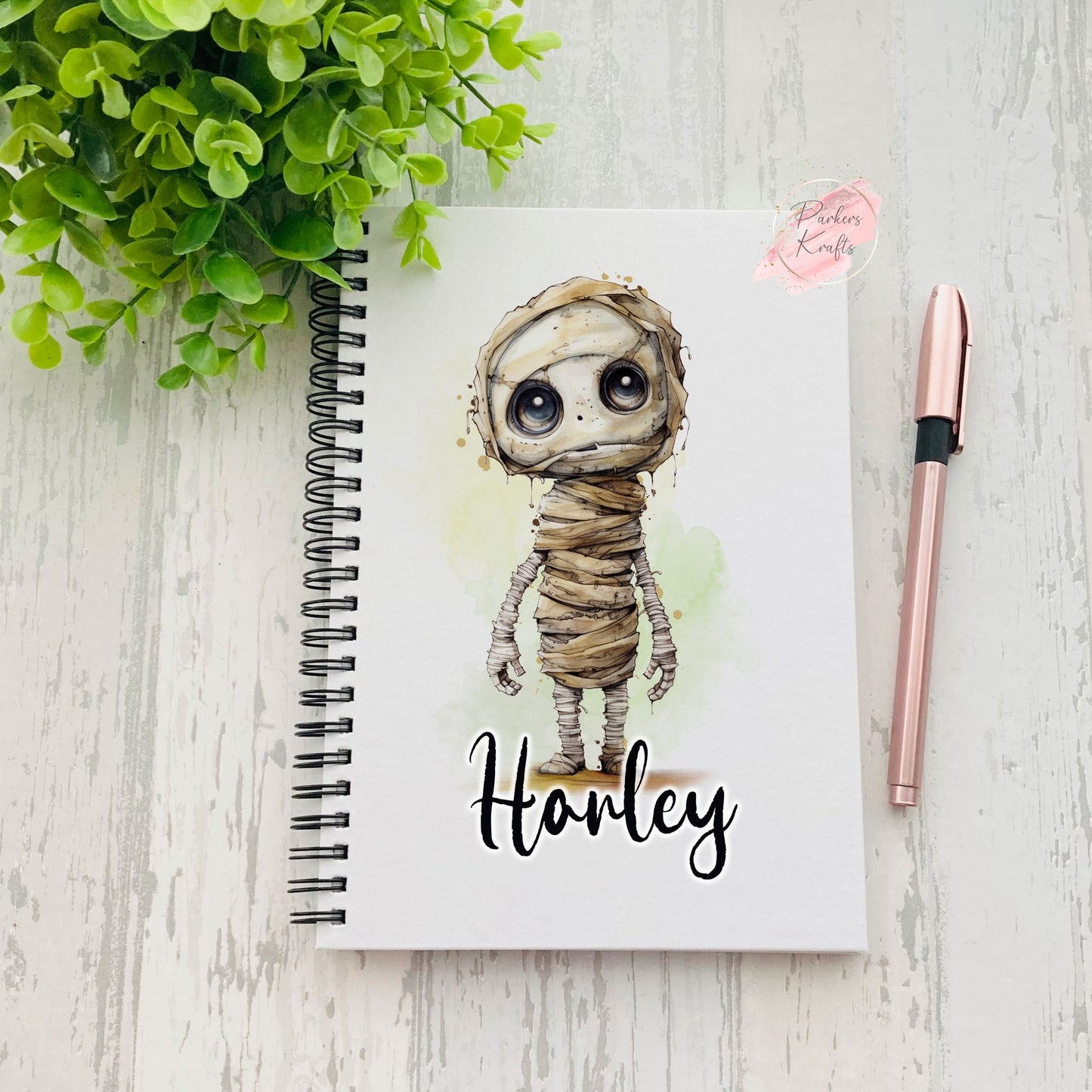 Personalised Halloween Notebooks