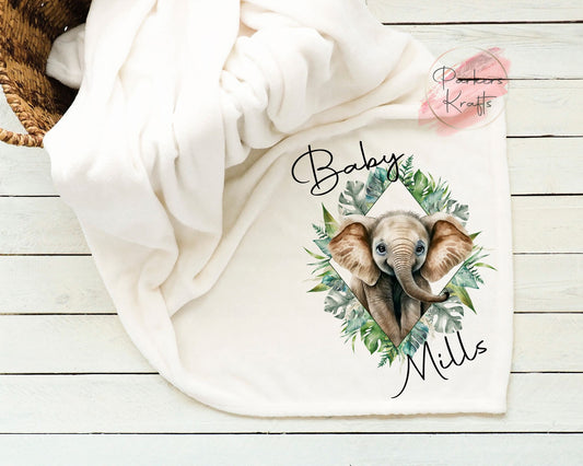 Personalised Safari Blanket