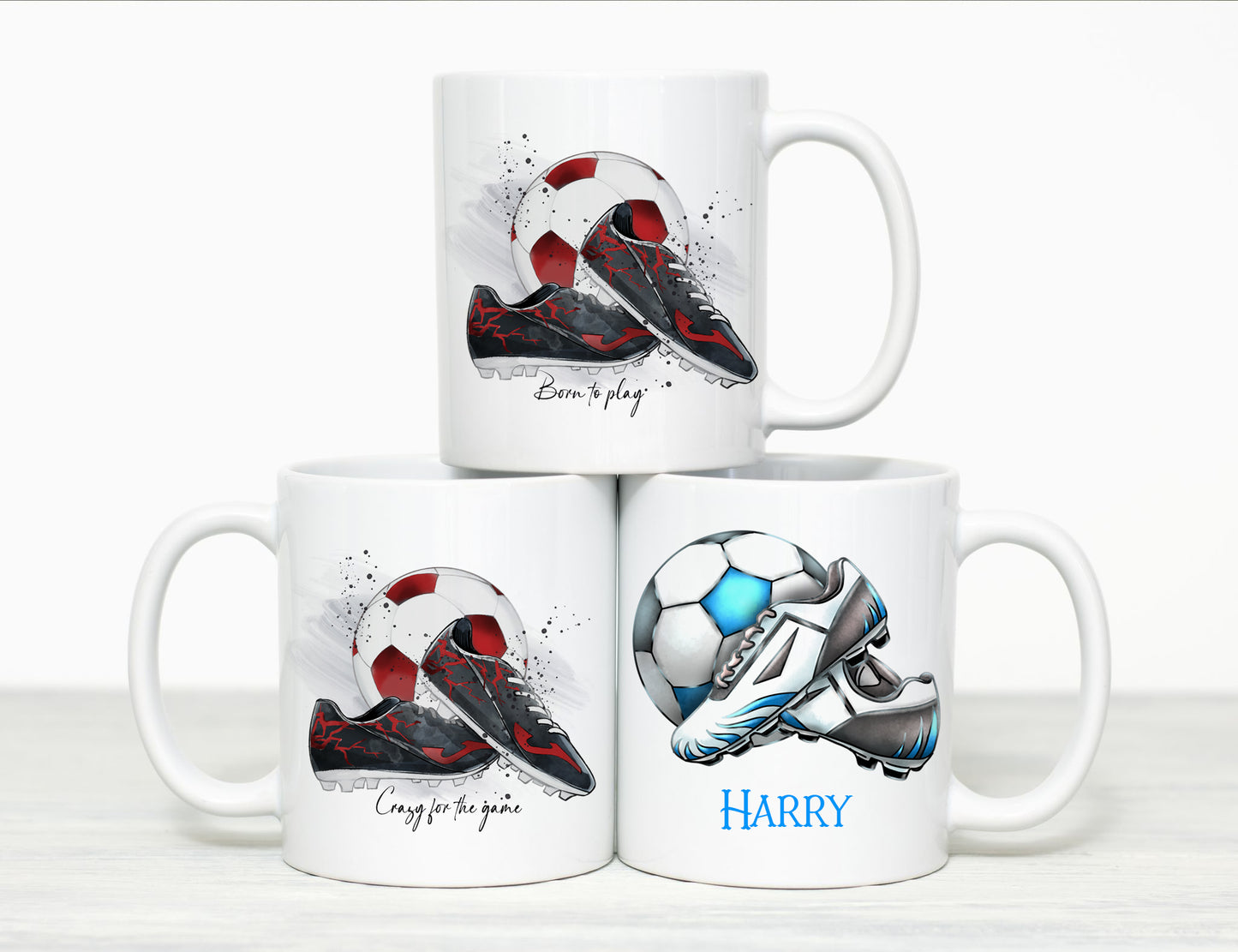 Personalised Football Mug