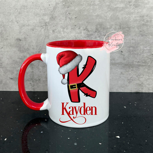 Personalised Santa Mugs