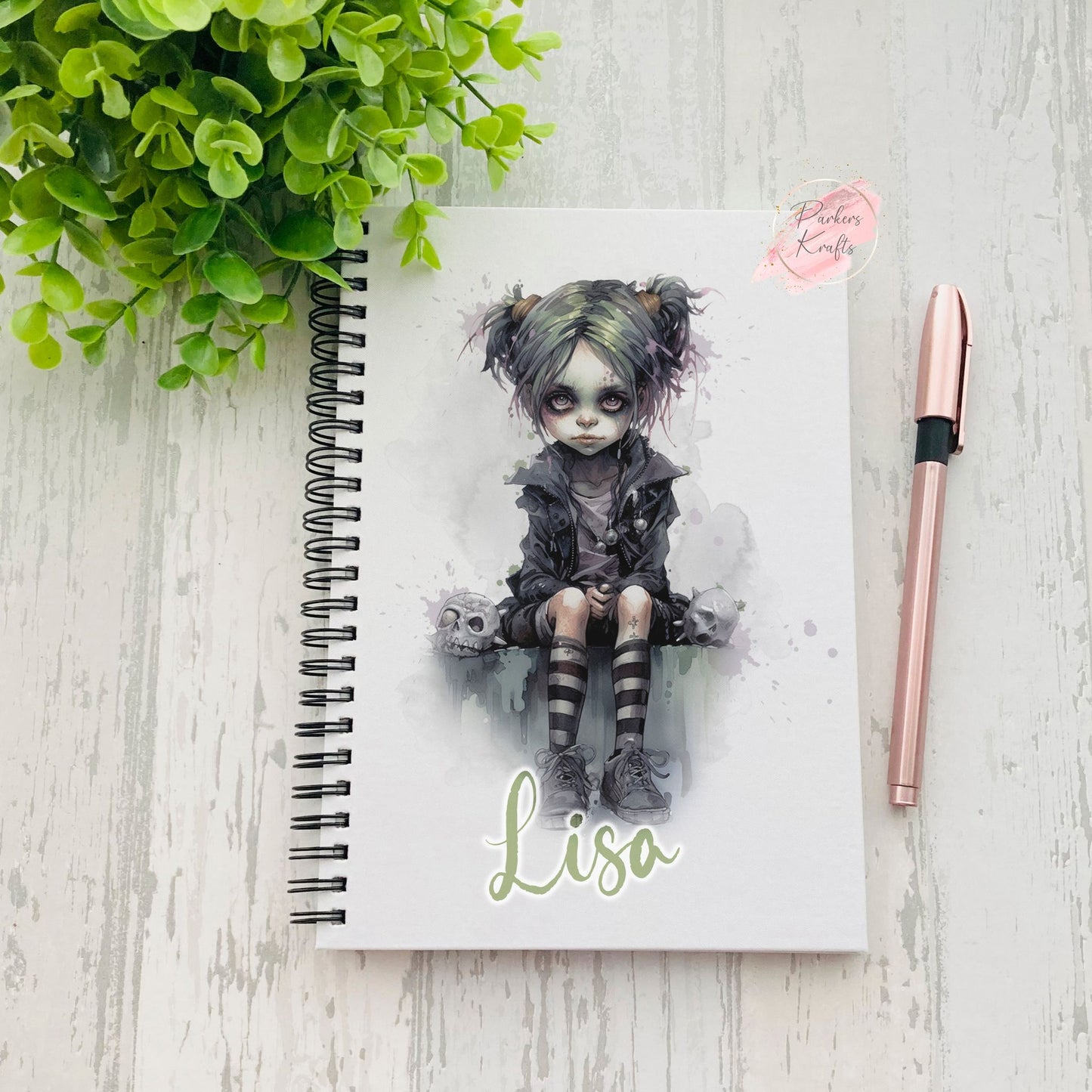 Personalised Halloween Notebooks