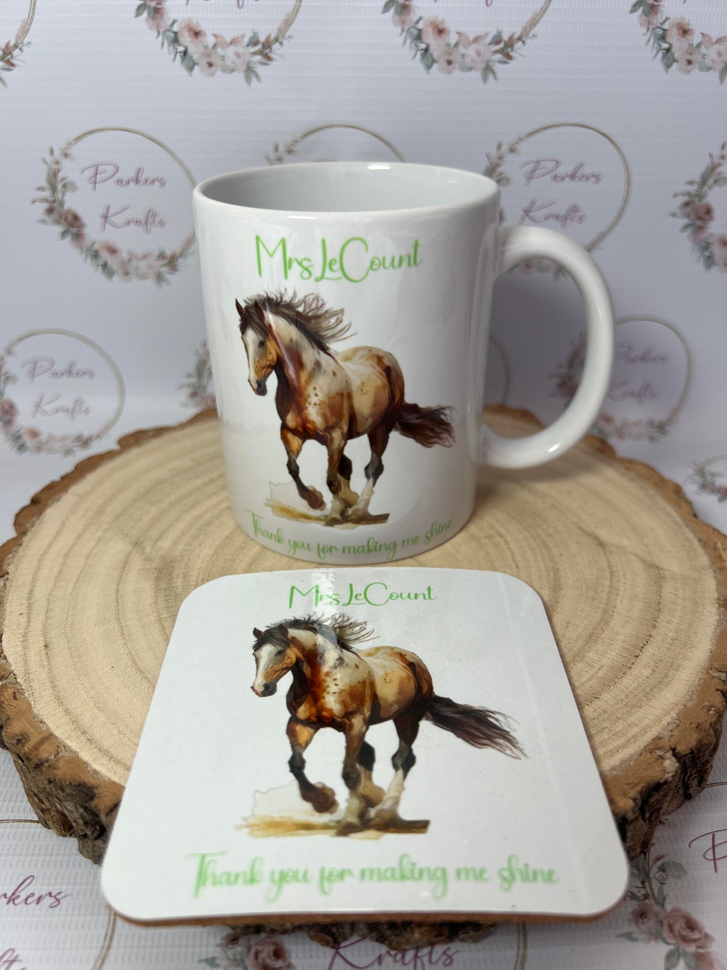 Personalised Horse Mugs