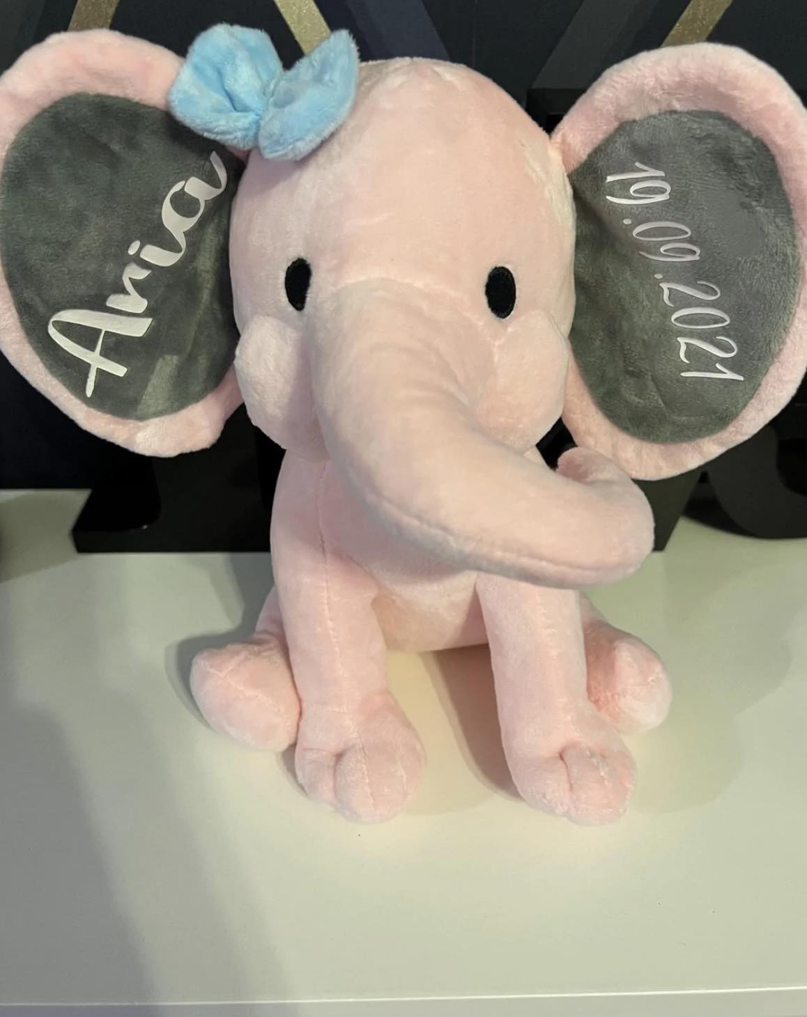 Personalised Elephant Teddy