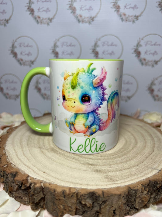 Personalised Baby Dragon Mug