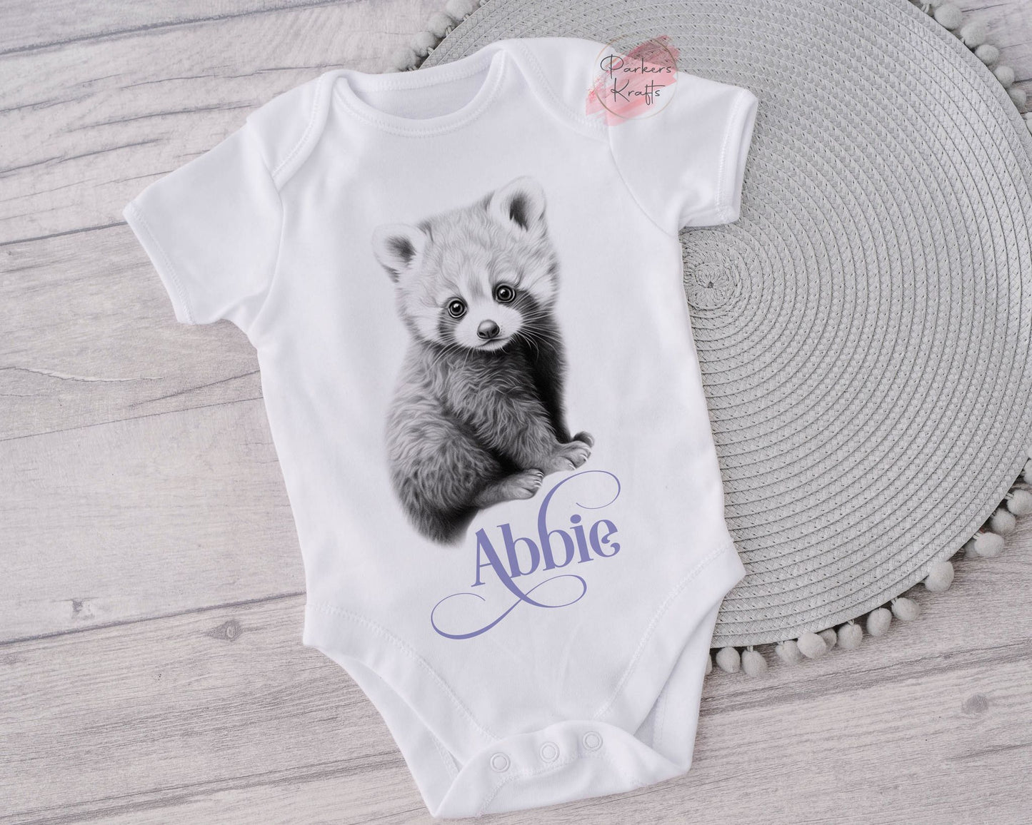 Personalised Animal Baby Vests