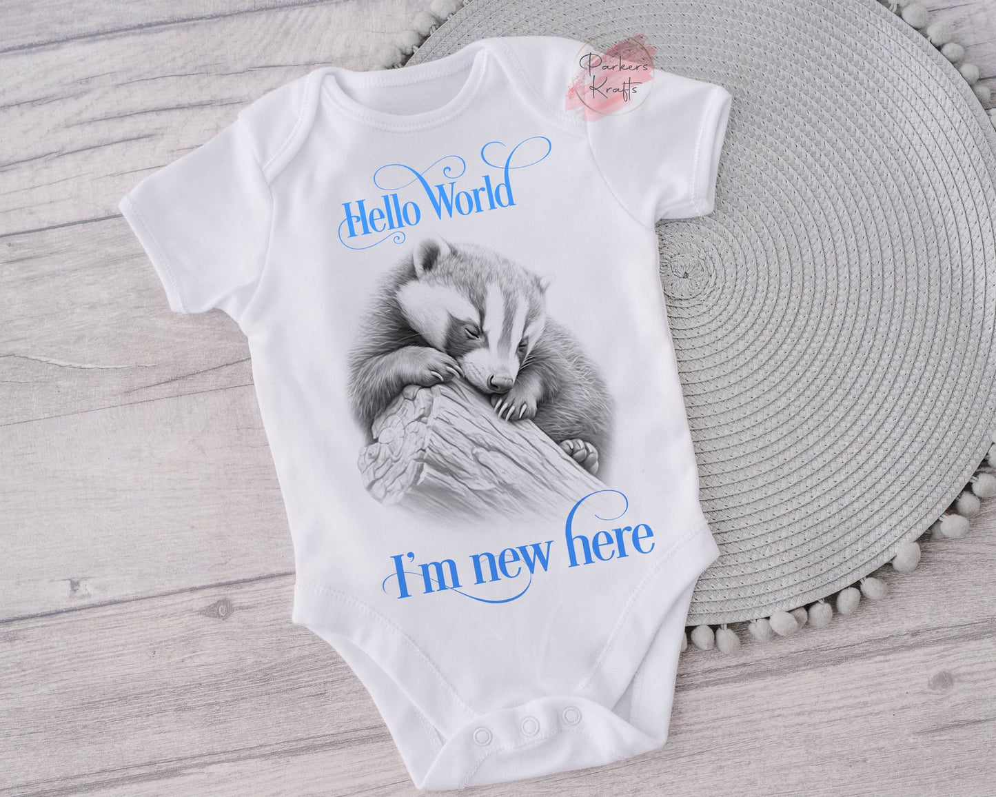 Personalised Animal Baby Vests