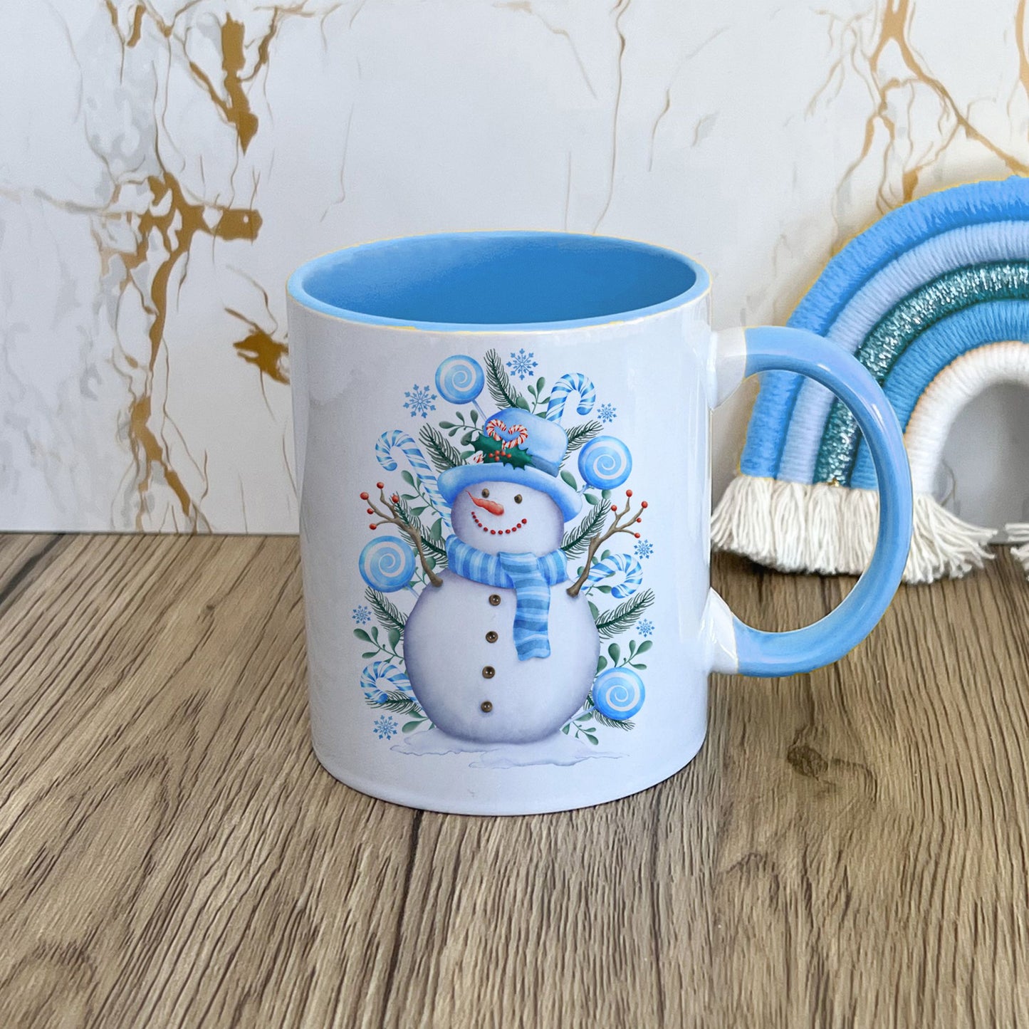 Snowman Christmas Mugs