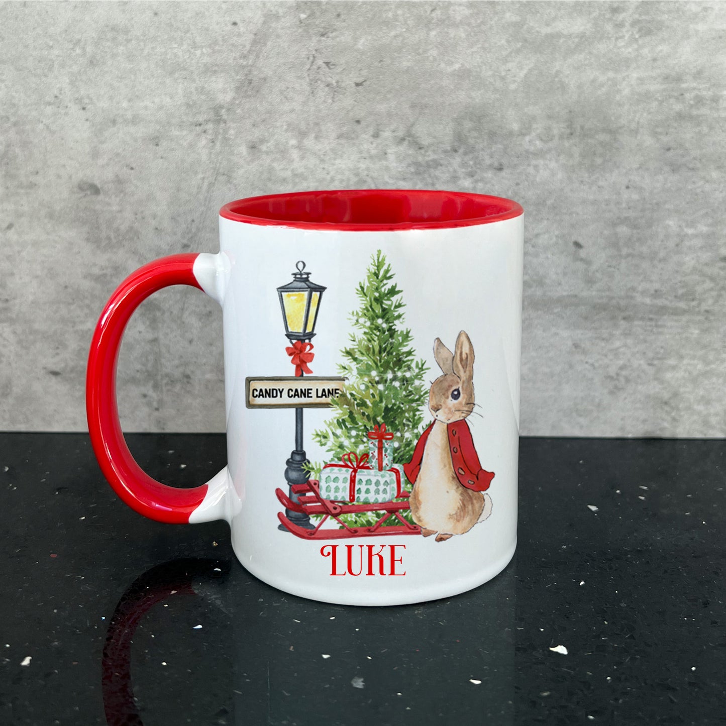 Candy Cane Lane Christmas Mug