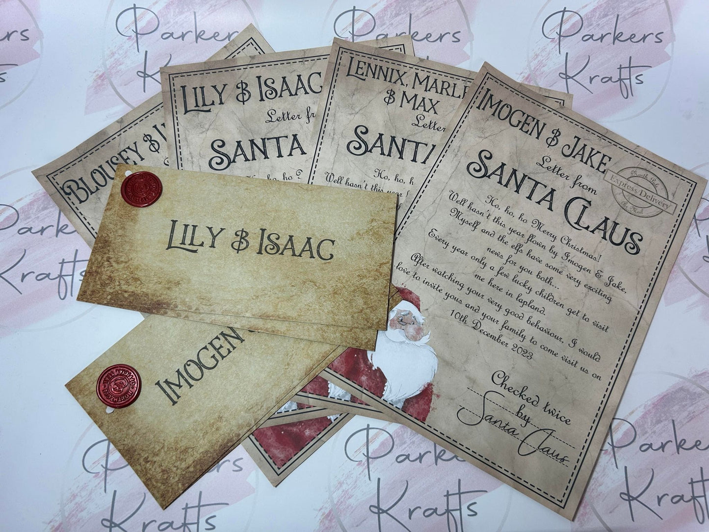 Personalised Santa Lapland Invites