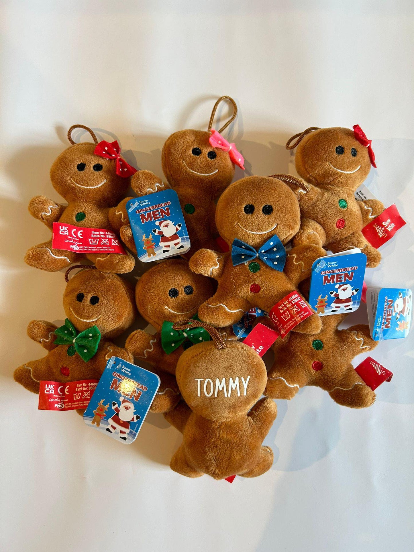 Personalised Gingerbread Plush Teddy - Small