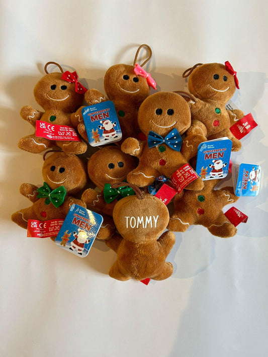 Personalised Gingerbread Plush Teddy - Small