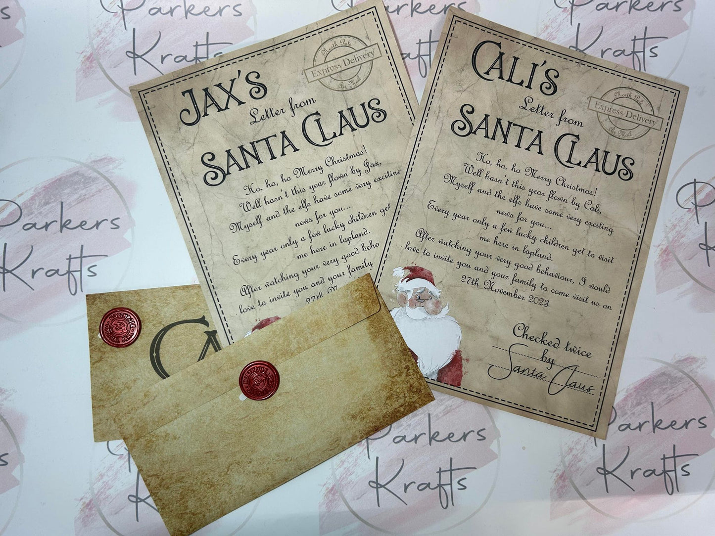 Personalised Santa Lapland Invites