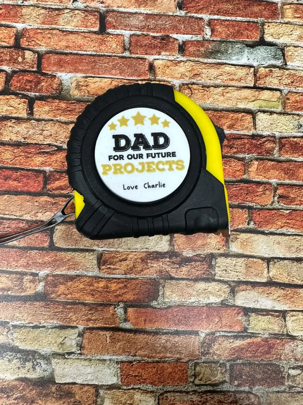 Personalised Tape Measure - Dads Projects