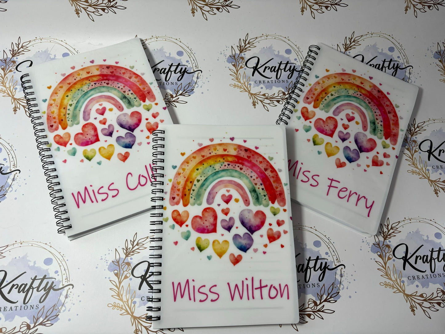 Rainbow Heart Teacher Gifts