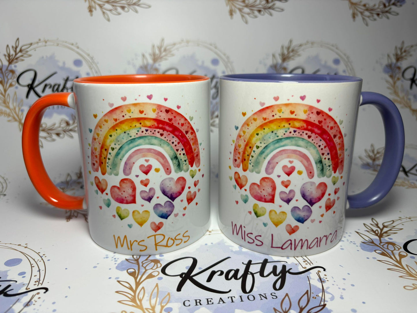 Rainbow Heart Teacher Gifts