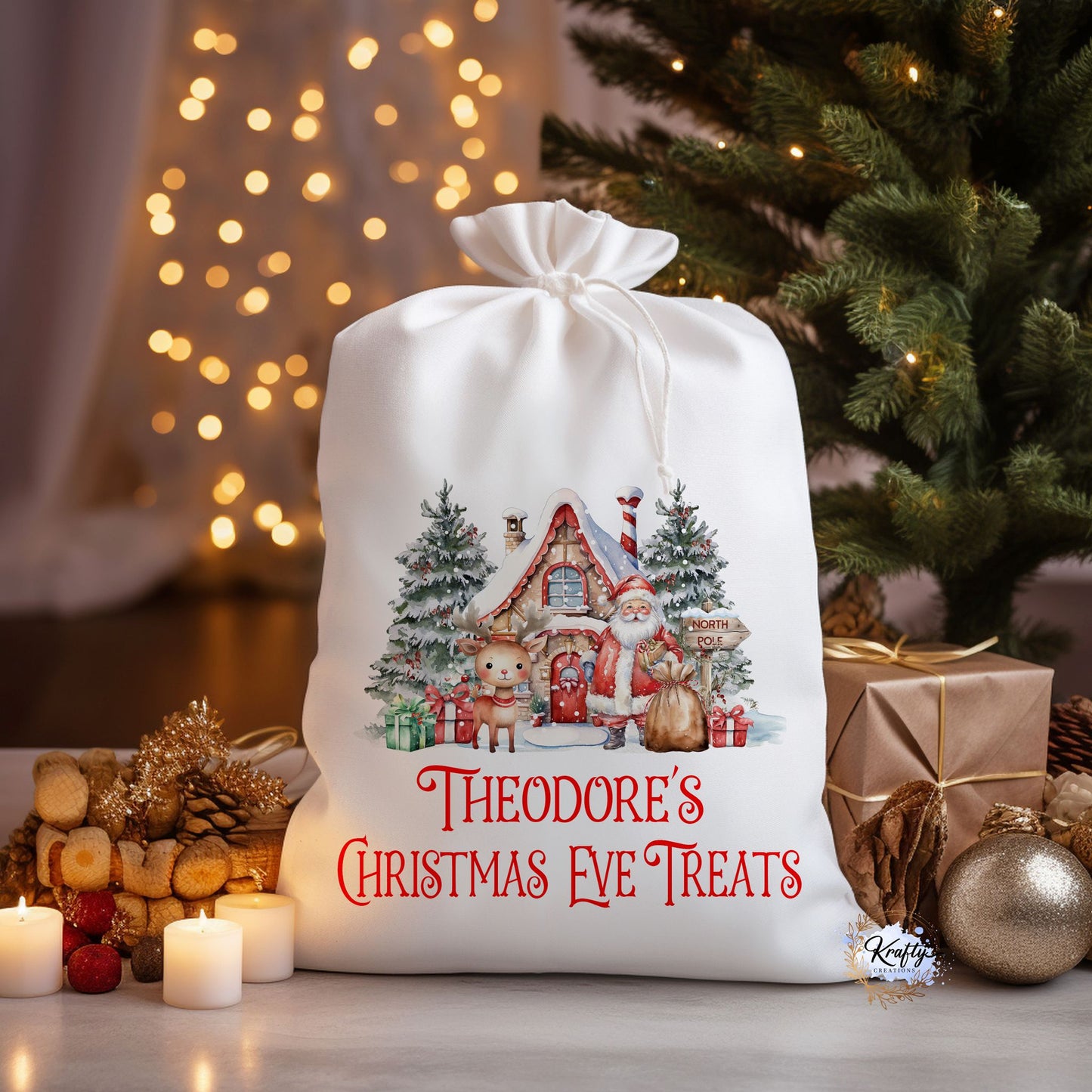 Santa Christmas Sack