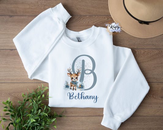 Christmas Sweatshirts - Alphabets - Lots Designs