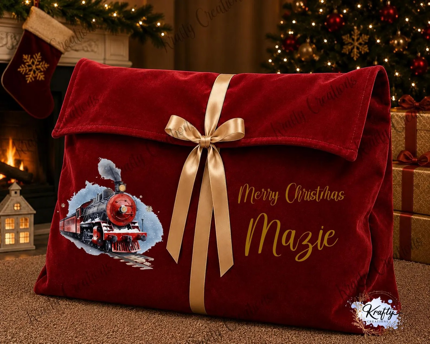 Deep Envelope Christmas Bags
