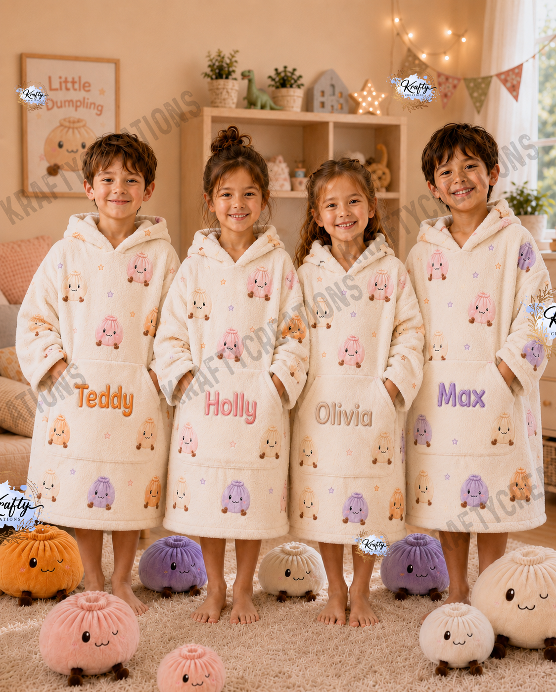 Dumplings - Over Sized Hoodies - Teens
